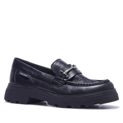 Alsenso Black Leather Loafers<Carl Scarpa Flash Sale