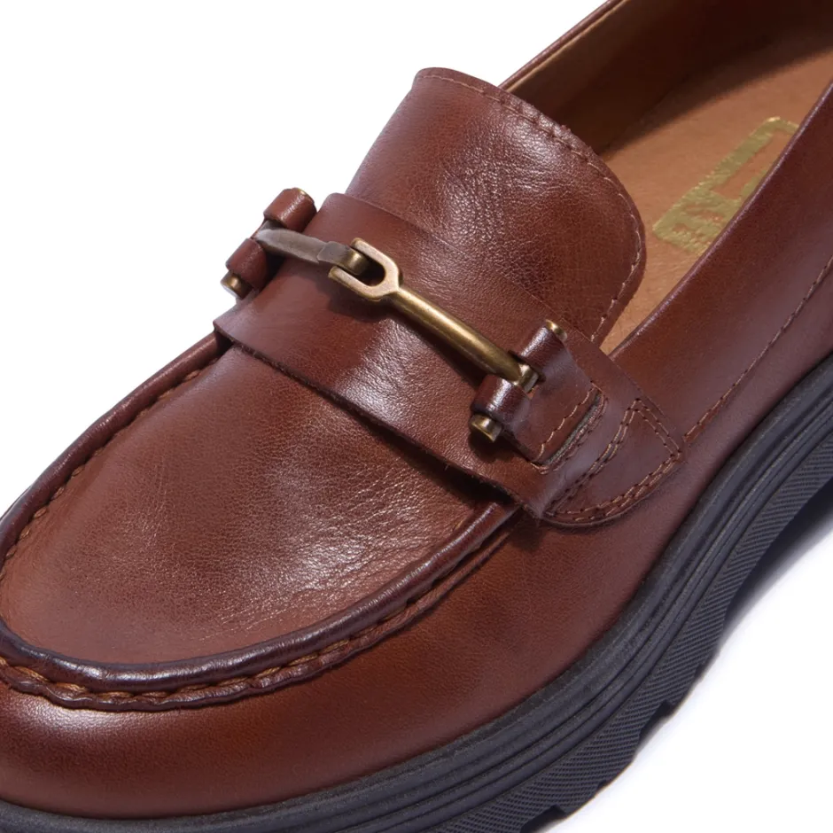 Alsenso Tan Leather Loafers<Carl Scarpa Best Sale