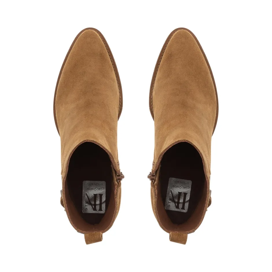 Amelle Tan Suede Chelsea Boots<Carl Scarpa Online