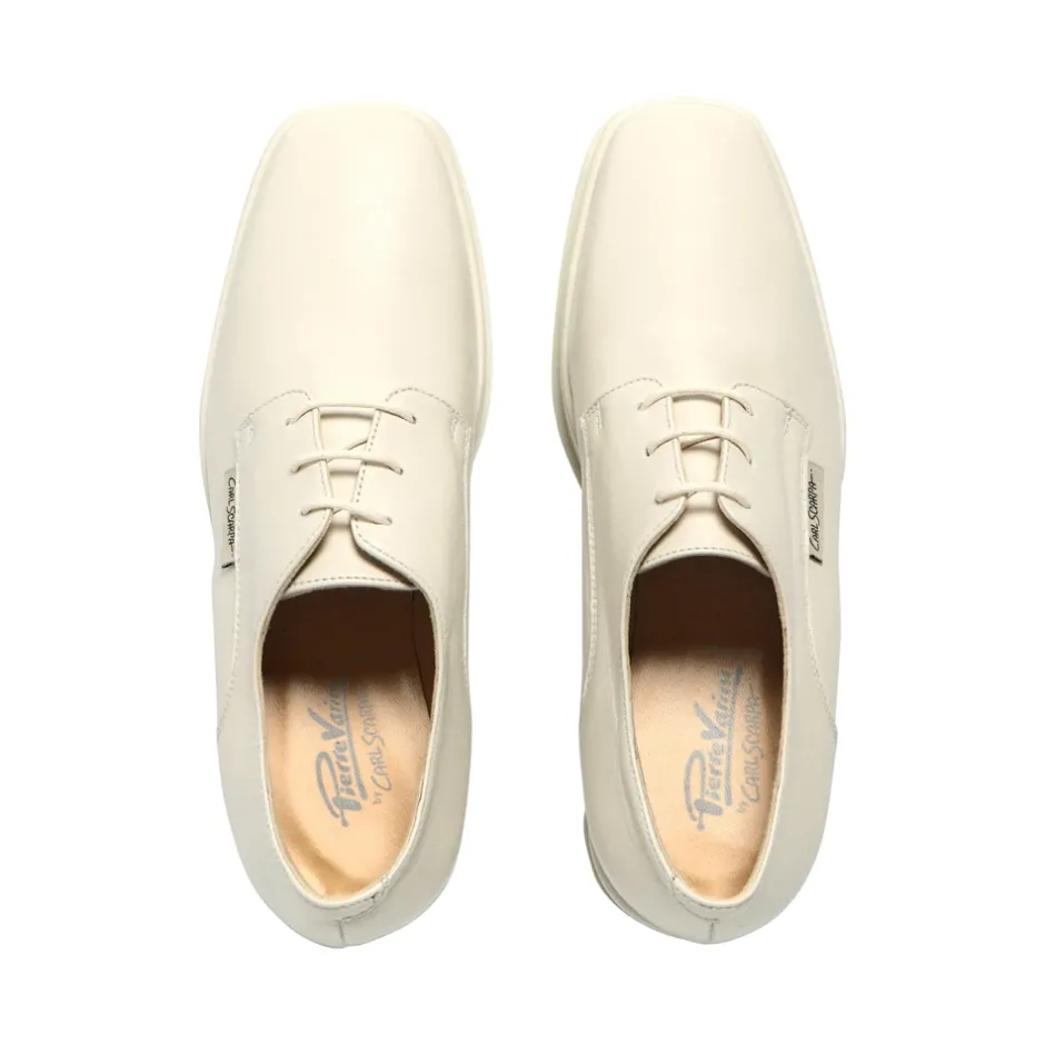 Amuleto Off White Leather Platform Loafers<Carl Scarpa Shop