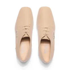 Amuleto Taupe Leather Platform Loafers<Carl Scarpa Shop
