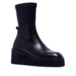 Ariella Black Leather Ankle Boots<Carl Scarpa Discount