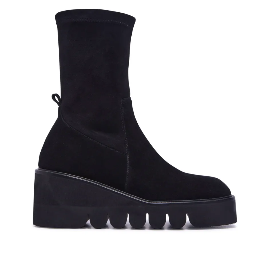 Ariella Black Suede Ankle Boots<Carl Scarpa Hot
