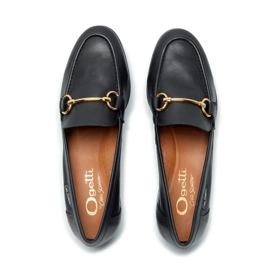 Arlie Black Leather Snaffle Loafers<Carl Scarpa Best Sale