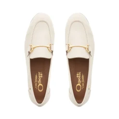 Arlie Off White Leather Snaffle Loafers<Carl Scarpa Cheap
