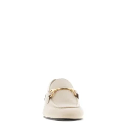 Arlie Off White Leather Snaffle Loafers<Carl Scarpa Cheap