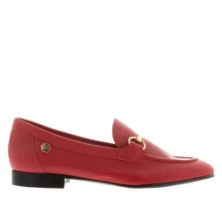 Arlie Red Leather Snaffle Loafers<Carl Scarpa Cheap