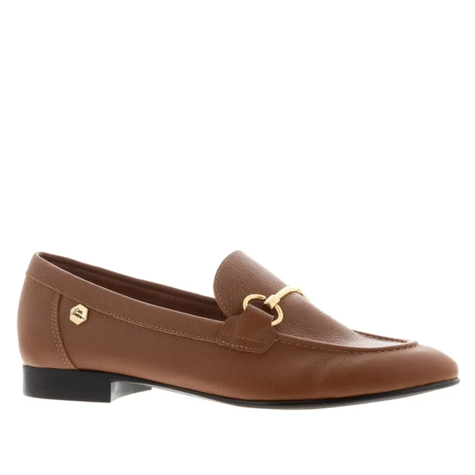 Arlie Tan Leather Snaffle Loafers<Carl Scarpa Clearance