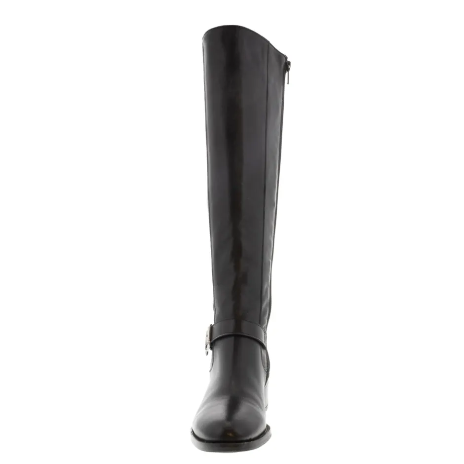 Arque Black Leather Knee High Boots<Carl Scarpa Best Sale