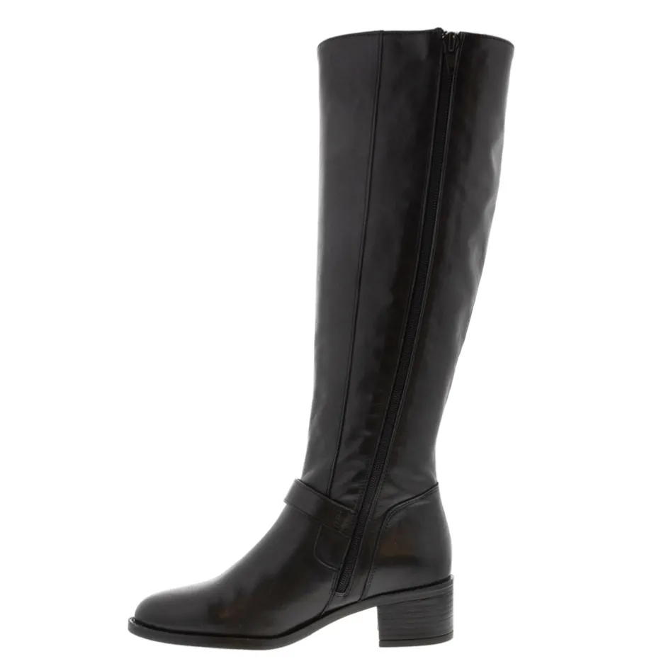 Arque Black Leather Knee High Boots<Carl Scarpa Best Sale