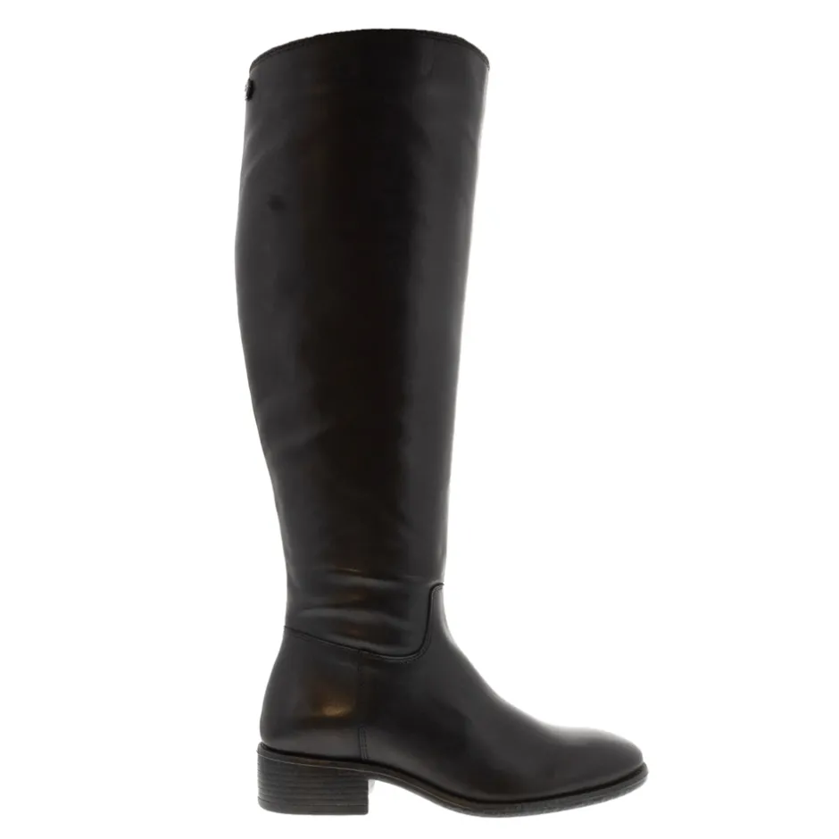 Ashby Black Leather Knee High Boots<Carl Scarpa Online