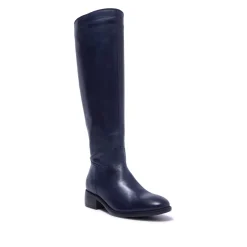 Ashby Navy Leather Boots<Carl Scarpa Discount