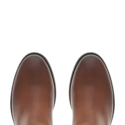 Ashby Tan Leather Knee High Boots<Carl Scarpa Shop