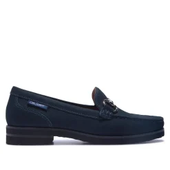 Aubrigo Navy Suede Loafers<Carl Scarpa Sale