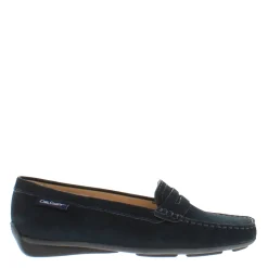 Bettina Navy Slip-On Loafers<Carl Scarpa Hot