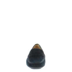 Bettina Navy Slip-On Loafers<Carl Scarpa Hot