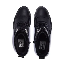 Blanca Black Croc Leather Ankle Boots<Carl Scarpa Discount