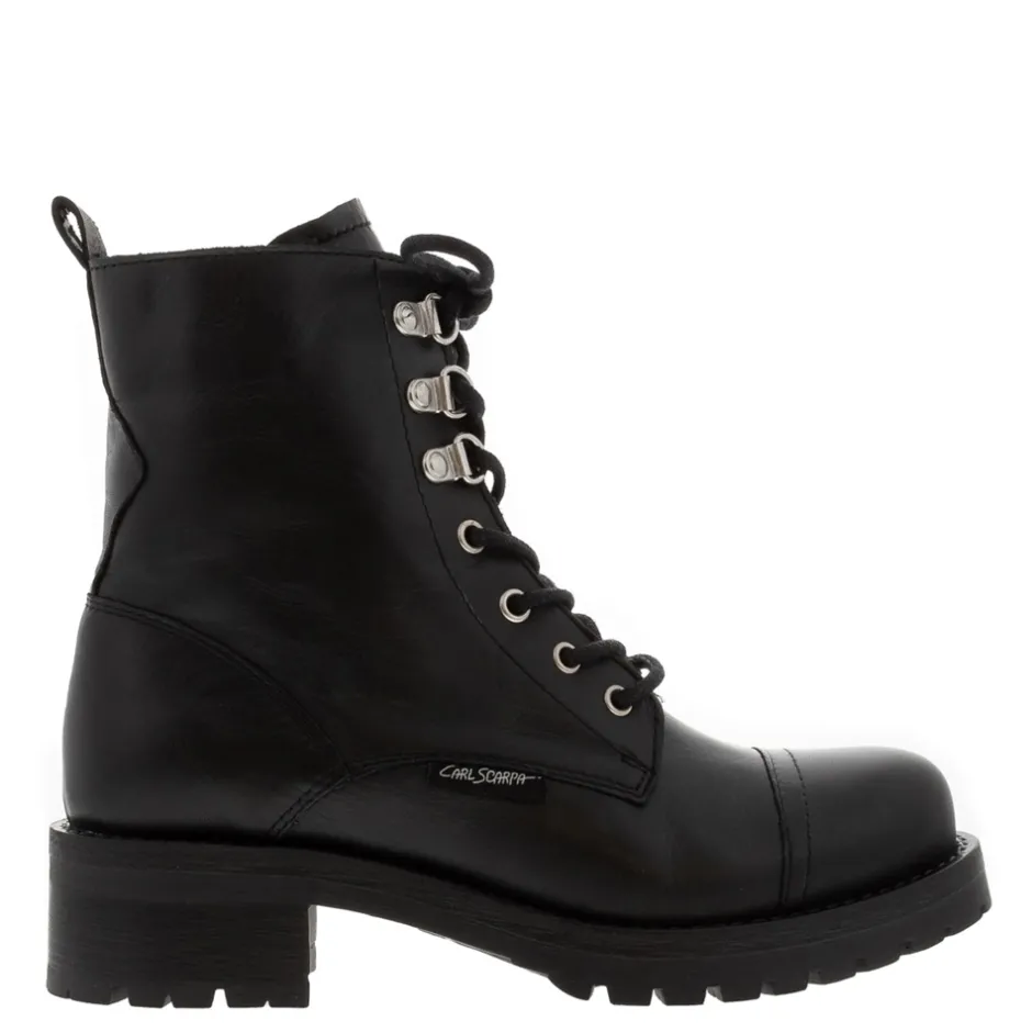 Blanca Black Leather Ankle Boots<Carl Scarpa Fashion