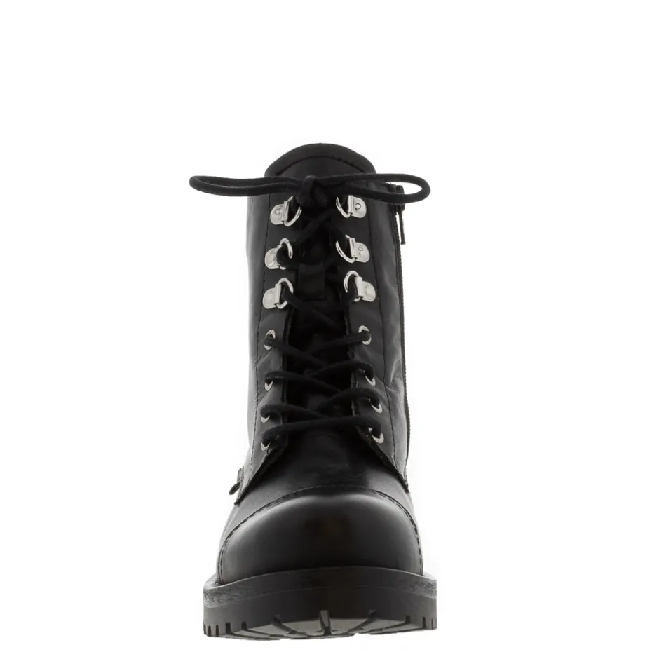 Blanca Black Leather Ankle Boots<Carl Scarpa Fashion