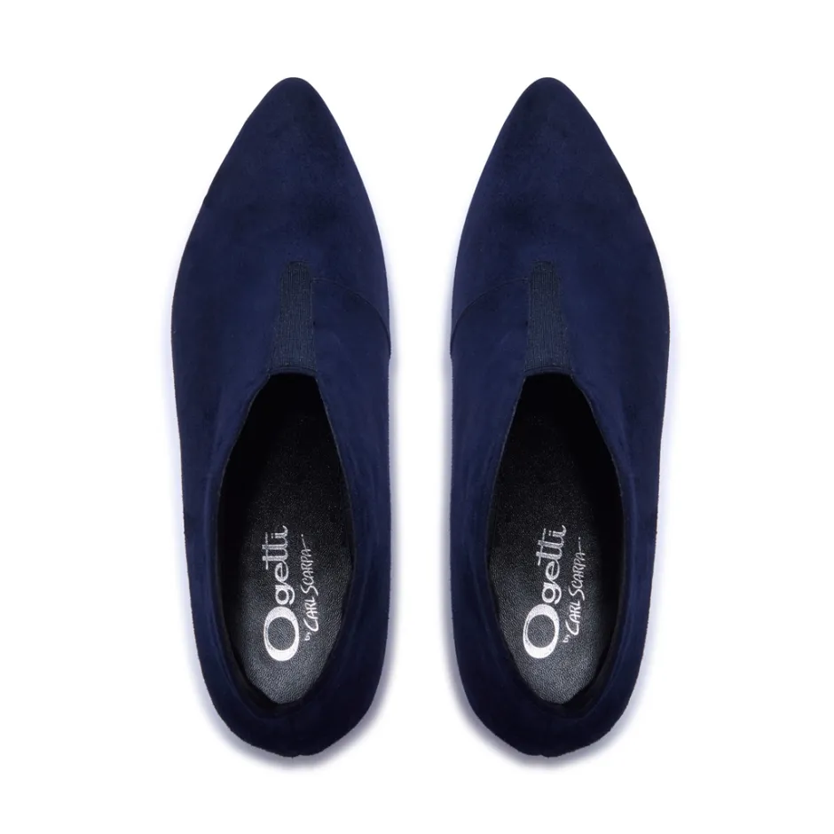 Blenniee Navy Suede Ankle Boots<Carl Scarpa Best Sale