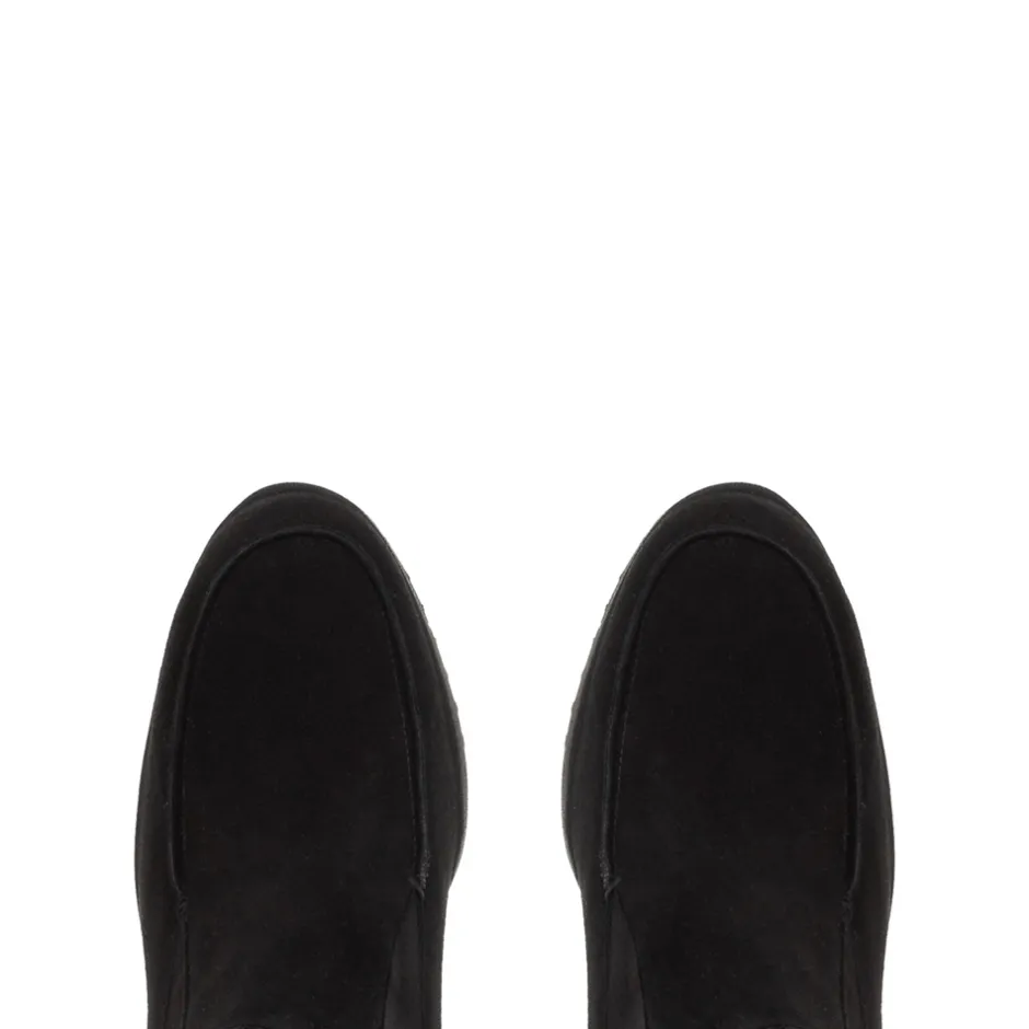 Boahi Black Suede Knee High Boots<Carl Scarpa Outlet