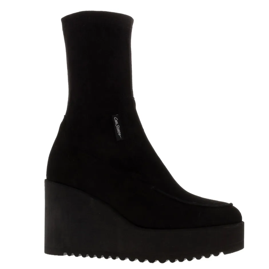 Boaz Black Suede Ankle Boots<Carl Scarpa Discount