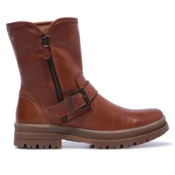 Bollichi Tan Leather Ankle Boots<Carl Scarpa Best Sale