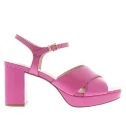 Bowie Fuchsia Block Heel Sandals<Carl Scarpa Flash Sale