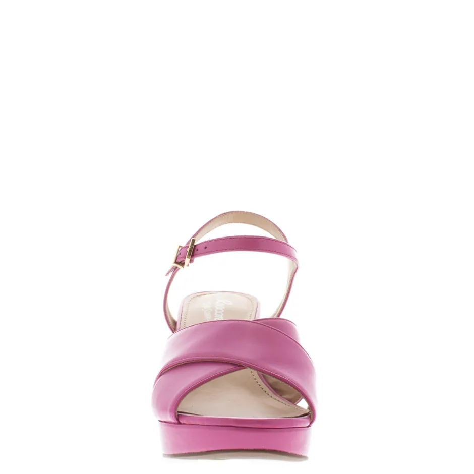 Bowie Fuchsia Block Heel Sandals<Carl Scarpa Flash Sale