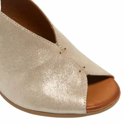 Buttercup Silver Leather Slingback Sandal<Carl Scarpa Sale