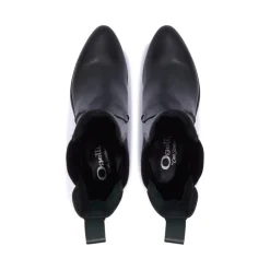 Caprice Green Leather Ankle Boots<Carl Scarpa Clearance