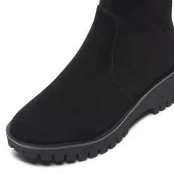 Carisolo Black Suede Ankle Boots<Carl Scarpa Cheap