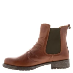 Cavalina Tan Chelsea Ankle Boots<Carl Scarpa New