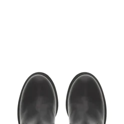 Dodie Black Leather Knee High Boots<Carl Scarpa Outlet