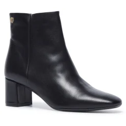 Effy Black Leather Ankle Boots<Carl Scarpa Discount