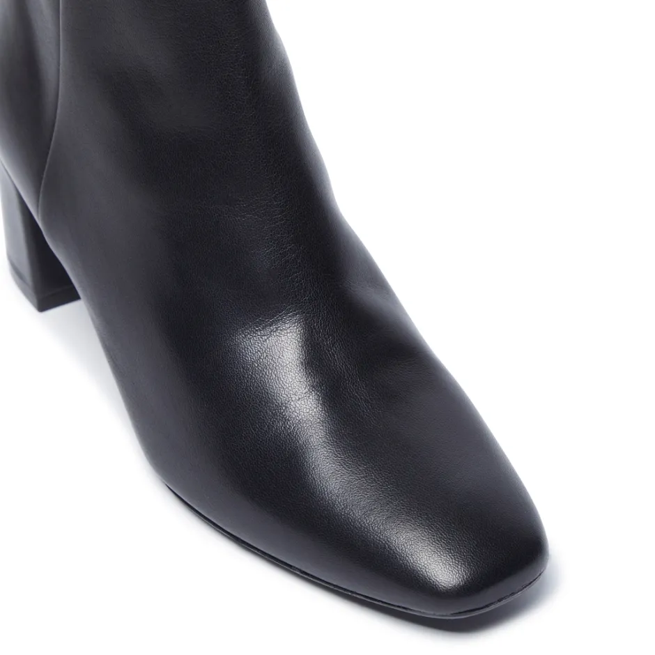 Effy Black Leather Ankle Boots<Carl Scarpa Discount