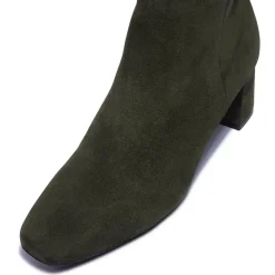 Effy Green Suede Ankle Boots<Carl Scarpa Outlet