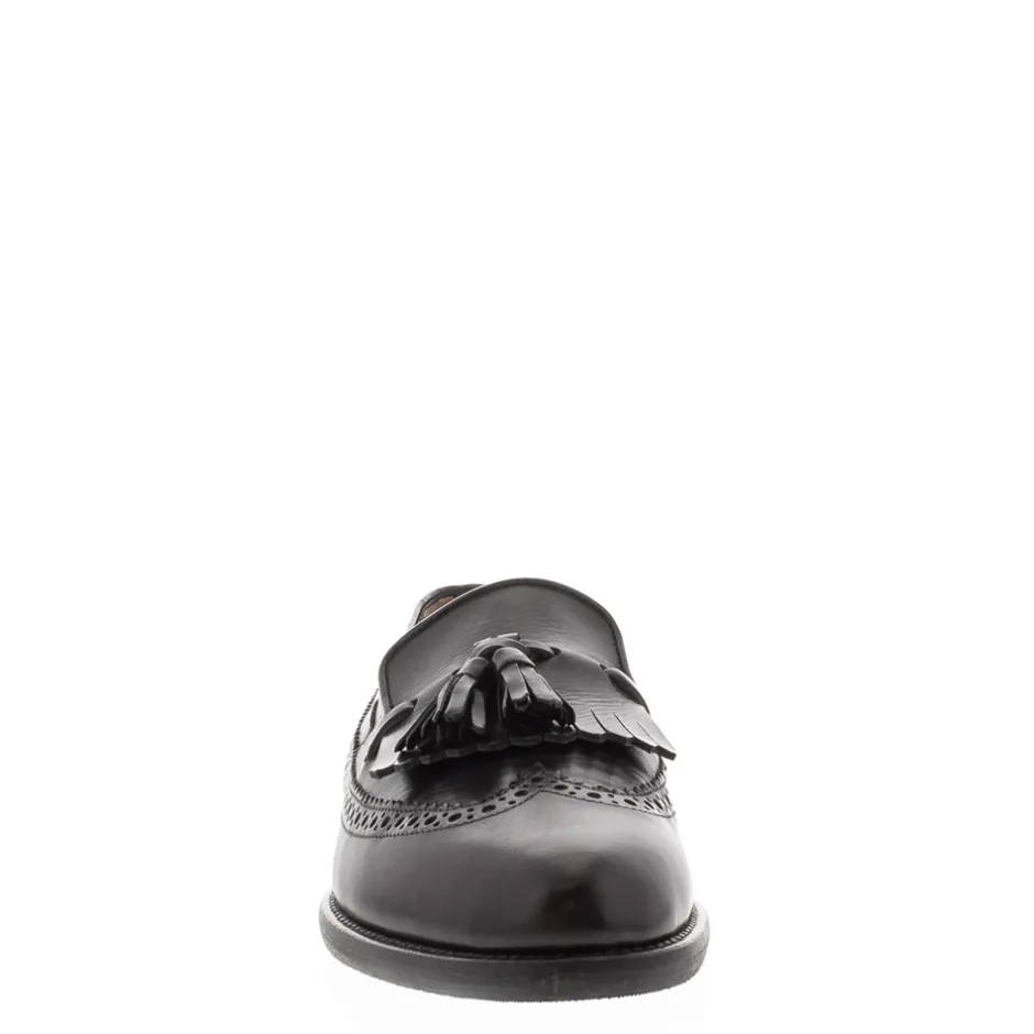Elesta Black Leather Oxford Style Loafers<Carl Scarpa Discount