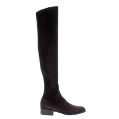 Emalynne Brown Italian Suede Over The Knee Boots<Carl Scarpa Best