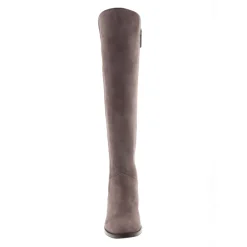 Emma Mauve Taupe Suede Knee-High Boots<Carl Scarpa Hot