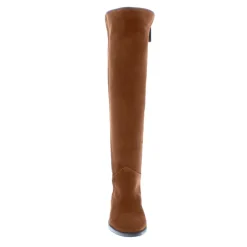 Emma Tan Suede Knee-High Boots<Carl Scarpa Sale