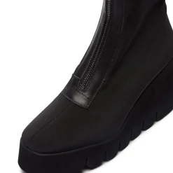 Enrico Black Stretch Ankle Boots<Carl Scarpa Shop