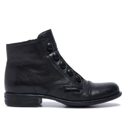 Ester Black Leather Ankle Boots<Carl Scarpa Best Sale