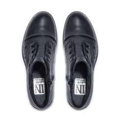 Ester Black Leather Ankle Boots<Carl Scarpa Best Sale
