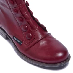 Ester Bordo Leather Ankle Boots<Carl Scarpa New