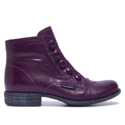 Ester Purple Leather Ankle Boots<Carl Scarpa Flash Sale