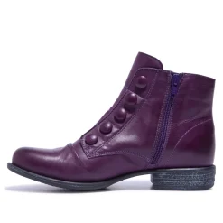 Ester Purple Leather Ankle Boots<Carl Scarpa Flash Sale