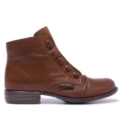 Ester Tan Leather Ankle Boots<Carl Scarpa New