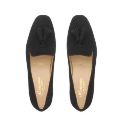 Fiadh Black Suede Loafers<Carl Scarpa Outlet