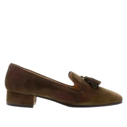 Fiadh Khaki Suede Loafers<Carl Scarpa Best